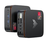 KAMRUI AK1PLUS Mini PC, N95 Processor (up to 3.4GHz), 8GB DDR4 RAM 256GB M.2 SSD, Mini Desktop Computer Support 2.5" SSD, Dual 4K, WiFi, Ethernet for Business, Office, Home