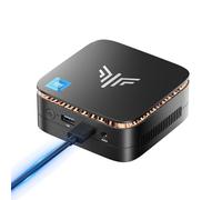 KAMRUI Essenx E1 Mini PC, 8GB DDR4 RAM 256GB M.2 SSD, Mini Computer Twin Lake N150 (Beat N100/N95,up to 3.6GHz), Desktop Computer Dual 4K, Ethernet, WiFi, Bluetooth for Business, Office, Home