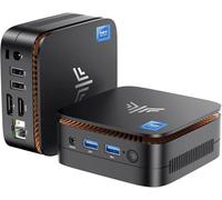 KAMRUI Essenx E1 Mini PC, W-11 Pro 12th N97 Mini Computers(Beat N150, up to 3.6GHz), Mini Desktop Computers 16GB RAM 512GB SSD,Desktop PC Support 4K HDMI+DP,Mini PC with Dual WiFi,Business Home Office