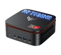 KAMRUI Hyper H1 Mini Gaming PC, AMD Ryzen 7 6800H, 32GB DDR5 4800MHz 1TB M.2 NVMe PCIe3.0x4 SSD Mini PC(8C/16T,up to 4.7GHz), 16MB L3 Smart Cache, Triple 4K Display/WiFi6/BT5.2/Mini Desktop Computers