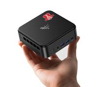 KAMRUI Mini PC, E3B AMD Ryzen 5 7430U 32GB RAM 512GB SSD Gaming Desktop (Max 4.3GHz, 6C/12T, Beat 5650U), WiFi 6, BT5.2, Triple Display for Office/Home