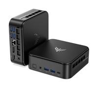 KAMRUI Mini PC with AMD Ryzen 7 5825U, 16GB DDR4 512GB M.2 SSD Mini Computer, Mini Gaming PC with USB Type-C, Desktop Computer Supports Triple 4K Display, WiFi 6, BT 5.2