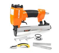 Kamsin 8016K 21 Gauge Pneumatic Upholstery Stapler for Type 80 Staples, 12.8mm Crown, 6-16mm Length Staples, Air Power Staple Gun for Furniture & Upholstering