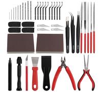 KAMTOP 3D Printer Tool Kit, All In One 3D Printing Tools for Beginners and Experts, Professional 3D Print Accessories with Deburring Tool, 46 PCS