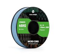 Kamu Synber Micro Cord 1.18mm Paracord Braided Rope 30m Spool for Bracelet, Crafting, Jewelry Making, Key Chains | Support 45kg | Sky Blue