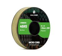 Kamu Synber Micro Cord 1.18mm Paracord Braided Rope 30m Spool for Bracelet, Crafting, Jewelry Making, Key Chains | Support 45kg | Holy Guacamole