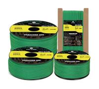Kamu Synber Paracord 2mm 3 Strands 100M 100% Nylon Rope Type I Parachute Cord for Craft, Outdoor, DIY, Camping | Support 90kg | Kelly Green