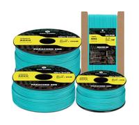 Kamu Synber Paracord 2mm 3 Strands 30M 100% Nylon Rope Type I Parachute Cord for Craft, Outdoor, DIY, Camping | Support 90kg | Turquoise