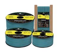 Kamu Synber Paracord 2mm 3 Strands 30M 100% Nylon Rope Type I Parachute Cord for Craft, Outdoor, DIY, Camping | Support 90kg | Teal