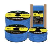 Kamu Synber Paracord 2mm 3 Strands 50M 100% Nylon Rope Type I Parachute Cord for Craft, Outdoor, DIY, Camping | Support 90kg | Dark Blue