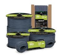 Kamu Synber Paracord 550 Type III 4mm 15m 7 Strands 100% Polyester Rope Parachute Cord Ideal for Crafting, Outdoor, Survival | Support 250kg | Navy Blue