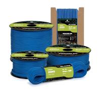 Kamu Synber Paracord 550 Type III 4mm 30m 7 Strands 100% Polyester Rope Parachute Cord Ideal for Crafting, Outdoor, Survival | Support 250kg | Dark Blue