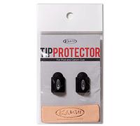 KAMUI Billiard Cue Tip Protector 2-Pack Leather Burnisher (Black)