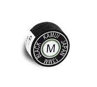 KAMUI Black Laminated Pool Billiard CUE Tip - 1 pc (Medium, 12.5 mm)