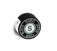 Kamui Black Laminated Pool Billiard Cue Tip - 1 pc (Soft, 12 mm)