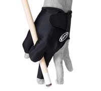 KAMUI New 2017 Billiard GLOVE - QuickDry - For LEFT Hand - Black (M)