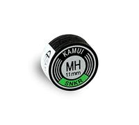 KAMUI Snooker Black Laminated Billiard CUE TIP - 1 pc (Medium/Hard, 11 mm)