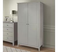kamuy wooden wardrobe with 2 doors in grey