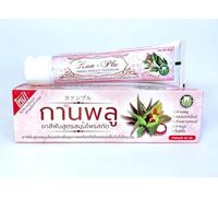 Kan-Plu Herbal Extract Toothpaste (80g / 2.82 Oz.) - Clove & Guava Leaf Formula - Fresh Breath & Deep Oral Cleansing - Confidence Boosting Smile