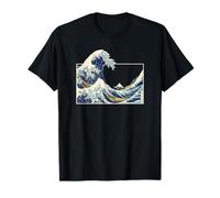 Kanagawa Great Wave Japanese Art Print Wave T-Shirt