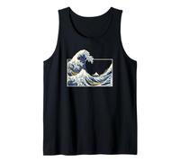 Kanagawa Great Wave Japanese Art Print Wave Tank Top