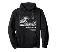 Kanagawa Wave Japanese Tsunami Art Pullover Hoodie