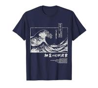 Kanagawa Wave Japanese Tsunami Art T-Shirt