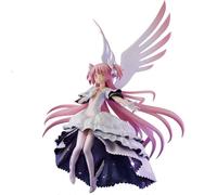 KanameMadoka Figure White Wing Angel Ver 20CM Anime Action Figure PVC Model Statue Desk Christmas Decoration Ornament For Fans