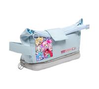 KanameMadoka Pencil Case AkemiHomura/Mami Tomoe Anime Print Pen Bag Cartoon Pen Pouch Stationery Bag Storage Bags Portable Cosmetic Bags Organizer