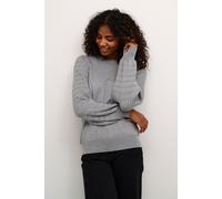 KAnanna Round Neck Regular Fit Pullover Plain Kaffe Grey L