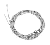 KANASI 4Pcs Bass Guitar Strings, Steel and Alloy Electric Bass Replacement Parts Four String Instrument Accessories Suitable for Teachers and Guitarists