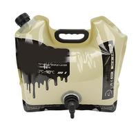 KANASI Collapsible Water Container Bag, large capacity 8L portable folding water storage for camping travel outdoor activities (Khaki)