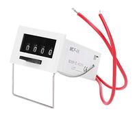 KANASI Electromagnetic Pulse Counter, 4-digit 0-9999 range AC220V industrial counting device for machinery monitoring