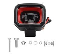 KANASI Forklift Safety Light LED Warning Lamp High Brightness Aluminium Alloy DC 12V for Night Work (Red)