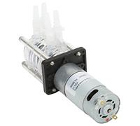 KANASI High Flow Peristaltic Pump, Double Head 2x500ml/min self0priming Strong Suction for Experiment Biochemical Analysis DC12V 1000mA (DC12V)
