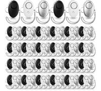 Kanayu 76 Pcs Personal Alarm Bulk 130DB Safe Sound Emergency Safety Self Defense Security Alert Keychain with Led Light Personal Protection Alarm for Women Girls Kids Elderly (Simple Color)