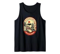 Kanazawa Art & Harmony Retro Japan Heritage Design Tank Top