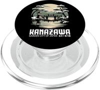 Kanazawa Garden City Japan Retro Kanji Character Souvenir PopSockets PopGrip for MagSafe
