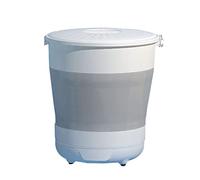 KANBUN 8.5l Washing Machine Mini Portable Ultrasonic Semi Automatic Dormitory Travel Underwear Laundry Folding Washing Machine