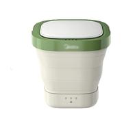 KANBUN Compact Washing Machine Folding Washing Machine Portable Mini Washing Machine For Travel, Rent Family-green Washing Capacity: 0.8kg
