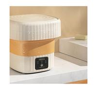 KANBUN Folding Washing Machine Small Washing Machine Mini Washing Machine Portable Spin Dryer Underwear Panties Washing Socks