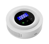 KANBUN Gas Leak Detector with LCD Display, Smart WiFi Connectivity, APP Alerts & 90DB Alarm for Home Safety, Automatic Fault Detection