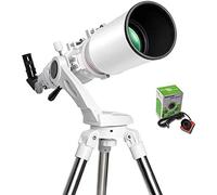 KANBUN Portable Binoculars High Power Astronomy Telescope 102Mm Space for 's Refractor Beginners Sky Monocular Kids' Outside ng Scope