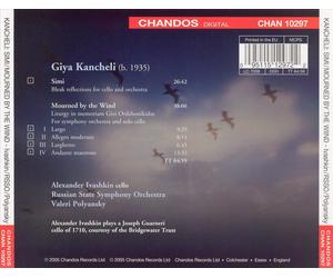 KANCHELI: SIMI; MOURNED BY THE WIND NEW CD