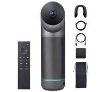 KanDao Meeting Pro 360-degree Video Conference Camera with Microphones and Speakers, AI Tracking, Smart Zooming, 4-in-one Standalone Meeting Room Camera System for Zoom, Teams & Skype,Wi-fi/HDMI/USB