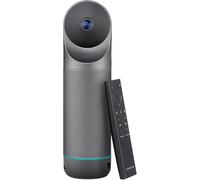 KanDao Meeting Pro 360° Video Conference Camera, All-in-One Video Conferencing System with AI Auto Tracking & Smart Zoom, Built-in Microphone & Speaker, 1080P, USB/HDMI/WiFi for Meeting Rooms & Office
