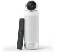 KanDao Meeting S Conference Room Camera System, 180° Ultra Wide Webcam with AI Auto Framing, 8-Mic Audio & Built-in Speaker for Hybrid Meetings, Zoom & Microsoft Teams