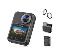 KanDao QooCam 3 Ultra 8K 360 Camera, Battery, Battery Charging Case, Lens Protector