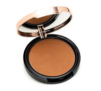 Kandi Koated Aura Romantic Tanning Powder in Rose Gold Case, Burruss Compact Bronzer Paraben Free, Cruelty Free, Vegan Formula, Beauty and Makeup