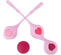 Kandid Pelvic Floor Balls Training Balls, Pelvic Floor Trainer for Women Training - Progressive Weights for Advanced and Beginner Users | Pink